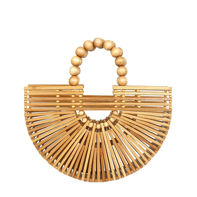 Bamboo Basket Bag