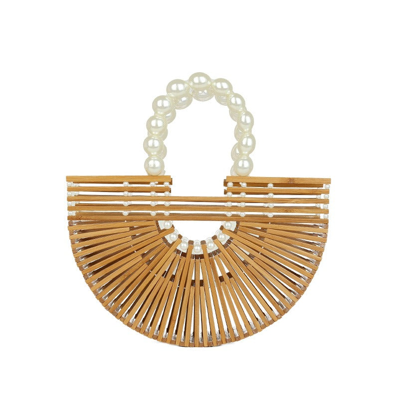 Bamboo Basket Bag